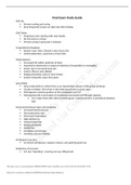 NURSING 36N - Peds Final Exam Study Guide.