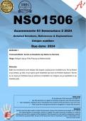 NSO1506 Asaenmente ya 3 Photifolio (COMPLETE ANSWERS) Semester 2 2024