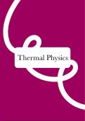 A level Physics - Thermal