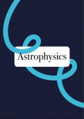 A level Physics - Astrophysics