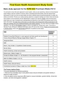 NURS 6222 - Final Exam Health Assessment Study Guide.