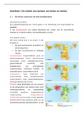 Samenvatting Globalisering H 1 & 2