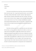 MUS 1013 Critical Essay B complete solution well stated essay