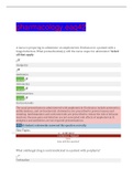 Pharmacology.eaq42 Exam (elaborations) MEDSURGE EQ42 (MEDSURGEQ 42) 