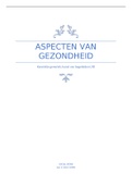 Aspecten van gezondheid; lvb & psychopathologie