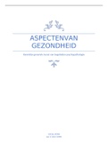 Aspecten van gezondheid lvb en psychopathologie