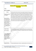 NR 439 Week 3 Assignment; Problem-PICOT-Evidence Search (PPE) Worksheet.