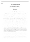 The Liver revised.docx  SC265  The Complexity of Human Organs  SC265 GENERAL BIOLOGY 1- HUMAN PERSPECTIVE                                                                                Purdue University  The Complexity of Human Organs by Christopher Stewa