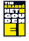 Boekverslag het gouden ei 