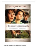 Boekverslag oorlogsgeheimen