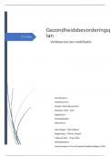 Gezondheidsbevorderingsplan: verbetering van mobilisatie (beoordeeld met 7,1)