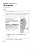 Biologie examenopgaven - Hormonen