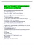 BHS 329 Chapter 3 Exam Questions and Answers All Correct