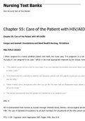 Chapter 55: Care of the Patient with HIV/AIDS