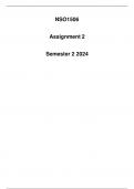 NSO1506 Assignment 2 Semester 2 2024 (Detailed solution)