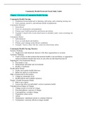 ATI RN Community Health Study Guide 