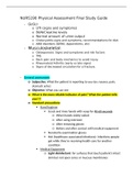 NURS 190 PA FINAL Study Guide Latest