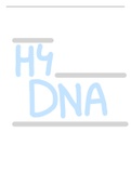 Biologie voor jou vwo 5 thema 4: DNA handgeschreven 