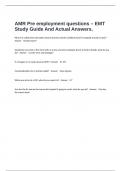 Pre-Employment Study Guides Solved Correctly (20242025) Package Deal Bundle Guaranteed Success!!