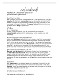 samenvatting overal natuurkunde h1 § 1, 2, 3, 4 en h4 § 1, 2, 3, 5