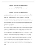 Cause and Effect How are People Being Affected by Covid19  1 .pdf    Cause/Effect: How are People Being Affected by Covid-19?  Grand Canyon University  College of Humanities and Social Sciences: English Composition II   Cause/Effect: How are People Being 