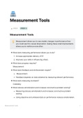Measurement Tools in Organizational Behavioural Therapy