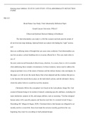 Moral Status Case Study  Reflection Paper.docx  Running head: MORAL STATUS CASE STUDY: FETALABNORMALITY REFLECTION PAPER  PHI-413  Moral Status Case Study: Fetal Abnormality Reflection Paper  Grand Canyon University: PHI-413  Ethical and Spiritual Decisio