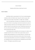 Interview Summary.docx    Interview Summary  Humanities and Social Science, Grand Canyon University  Interview Summary  Kathy Britton worked as a group counselor for over 20 years, she started doing group counseling even before she finished her master  ™s