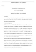 Health Assesment week 3 paper.docx    NRS 434  College of Nursing, Grand Canyon University  NRS 434: Health Assessment   Adolescence Contemporary Issues and Resources  Introduction  According to American Psychological Association in 2019, teens tend to un