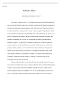 Substance paper 1.docx    Psy- 622                                              Substance Abuse  Grand Canyon University- Psych 622  In this paper, "substance/drug" will be characterized as a psychedelic and morphine-like state in which individuals 