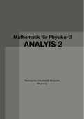 Mathematik für Physiker 3 (Analysis 2) - Skript und Formelsammlung