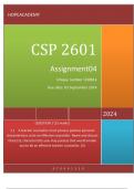 CSP 2601 Assignment 04 Unique number: 638814 Due date: 03 September 2024 QUESTION 1 [15 marks] 1.1	A teacher counsellor must possess positive personal characteristics to be an effective counsellor. Name and discuss three (3), characteristics you may posse