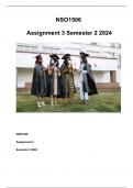 NSO1506 Asaenmente ya 3 Photifolio Semester 2 2024 ;100 % TRUSTED workings, Expert Solved, Explanations and Solutions.