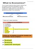 Economics for ssc.. 