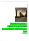 FAC3701 Assignment 1 (COMPLETE ANSWERS) Semester 2 2024 - DUE 23 August 2024