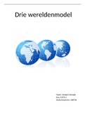 Tentamen (uitwerkingen) 3 Wereldenmodel Methodisch Handelen (-)  Maatschappelijk werk in model, ISBN: 9789066654808