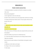 HESI EXIT V1, V2, V3, V4, V5 & V6 NEW (Latest Updated April  2021 Version) Verified Exam Elaborations Study Guide Questions and Answers, Download to Score A