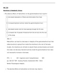 Chamberlain College of Nursing - NR 228 - Nutrition and Metabolic Stress Latest Questions and Answers with Explanations, All Correct Study Guide, Download to Score A