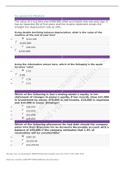 ACC 100 Final Exam Milestone Sophia course_ACC 100 Final Milestone with Answers.