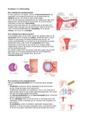 Samenvatting Nectar Biologie Vwo 2, Hoofdstuk 11.2, bevruchting