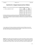 Summary Principles of Microeconomics, ISBN: 9781305156050  microeconomics (econ1000)