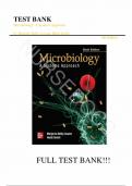 Test Bank - for Microbiology  A Systems Approach 6th Edition by Marjorie Kelly Cowan, Heidi Smith , All Chapters  |Complete Guide A+ 