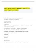 BIOL 260 Exam 1 Questions And Expert Answer.