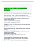 ABCTE PTK Exam Questions and Answers