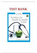 Comprehensive Test Bank for Nutrition for Health and Health Care, 8th Edition by Linda DeBruyne & Kathryn Pinna – Essential Study Resource!  - Part  1