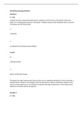 NR 508-Pharmacology Mid-term Exam Questions And Answers( Complete Solution Rated A)