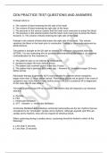 CEN PRACTICE TEST QUESTIONS AND ANSWERS