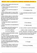  MPOETC TEST 15 EXAM WITH VERIFIED ANSWERS GRADED A+