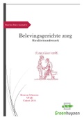 Kwaliteitsonderzoek belevingsgerichte zorg B1-K2-W3