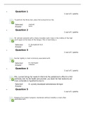 NURS-6512N Advanced Health Assessment, Midterm Exam 12, A Grade Responses